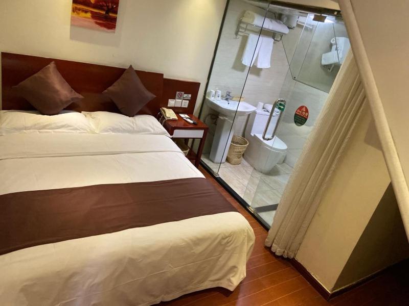 Greentree Inn Shanghai Songjiang University City New Songjiang Road Express Hotel Exteriér fotografie