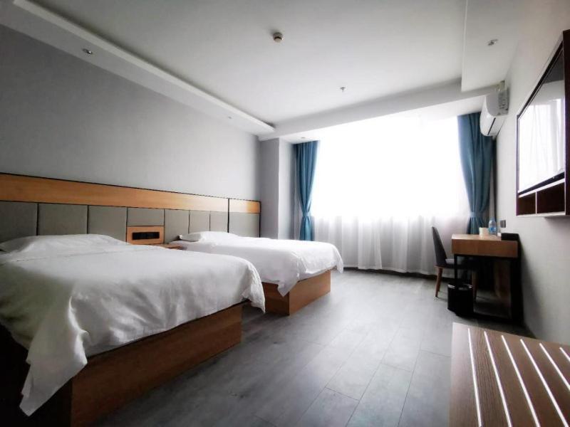 Greentree Inn Shanghai Songjiang University City New Songjiang Road Express Hotel Exteriér fotografie